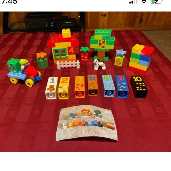 Lego Duplo (#5497) Play with Numbers Set - Picture 3 of 7